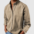Premium Casual Shirt for Men - Comfortable Cotton Blend - Versatile Everyday Wear