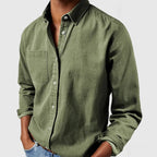 Premium Casual Shirt for Men - Comfortable Cotton Blend - Versatile Everyday Wear