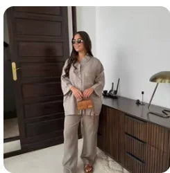 Relaxed Linen Sorrento Set for Comfortable Casual Wear