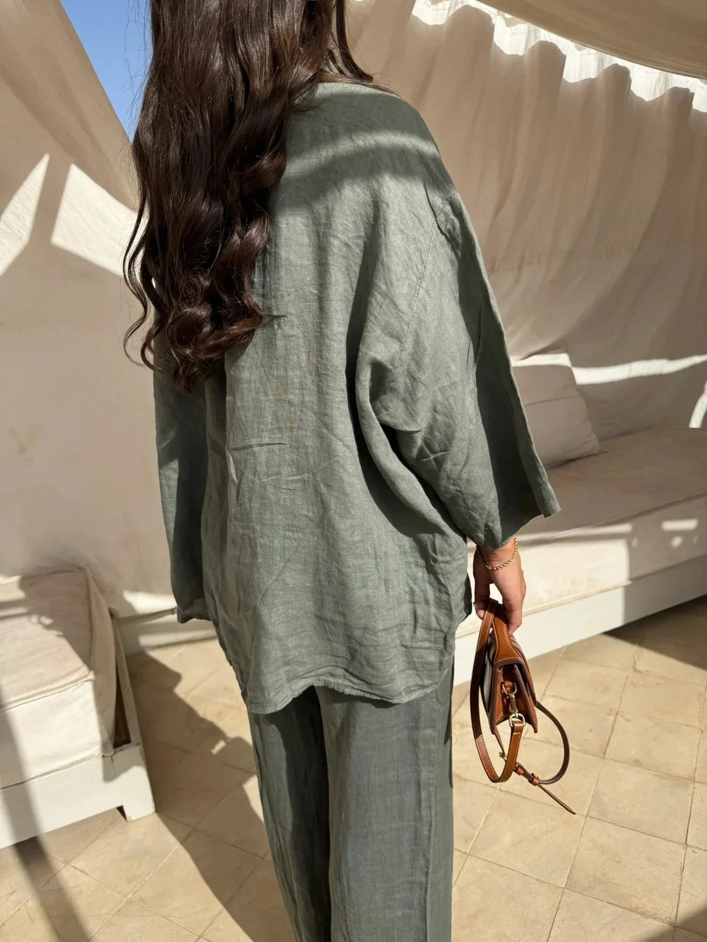 Relaxed Linen Sorrento Set for Comfortable Casual Wear