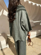 Relaxed Linen Sorrento Set for Comfortable Casual Wear