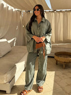 Relaxed Linen Sorrento Set for Comfortable Casual Wear