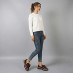 Retro Bowknot Thick-Soled Women's Shoes - Stylish and Comfortable Footwear for Casual Wear
