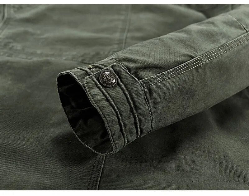 Rugged Explorer Cargo Jacket – Outdoor Adventure, Casual Wear