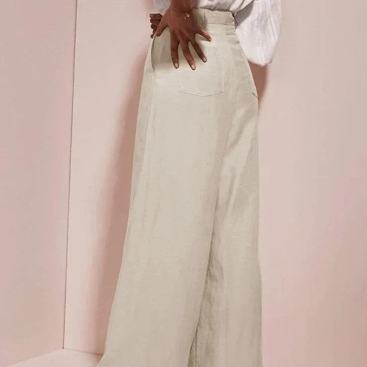 Linen Summer Trousers for Men | Lightweight Casual Pants for Warm Weather