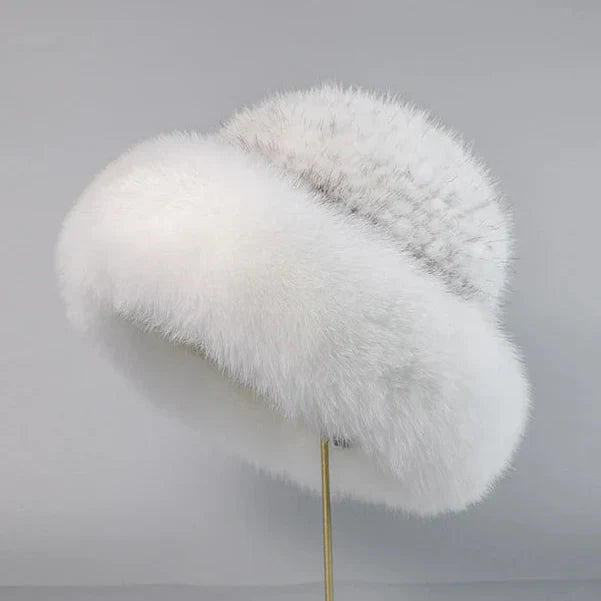 Elegante Mütze aus natürlichem Nerzfell – Stilvoll, Geschenk, Wintermode
