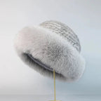 Elegante Mütze aus natürlichem Nerzfell – Stilvoll, Geschenk, Wintermode