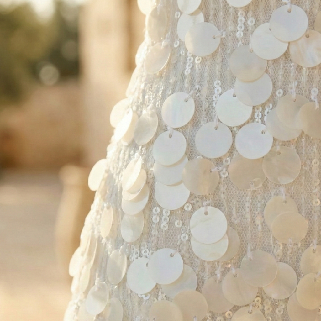 Sequin Micro Mini Dress with Spaghetti Straps for Parties and Events