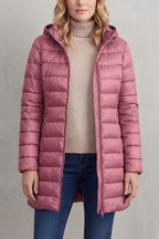 Women's Ultra-Lightweight Hooded Down Jacket – Cozy Warmth, Casual Wear