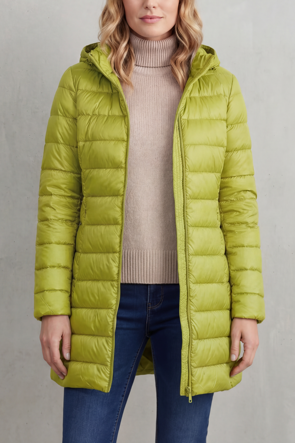 Women's Ultra-Lightweight Hooded Down Jacket – Cozy Warmth, Casual Wear