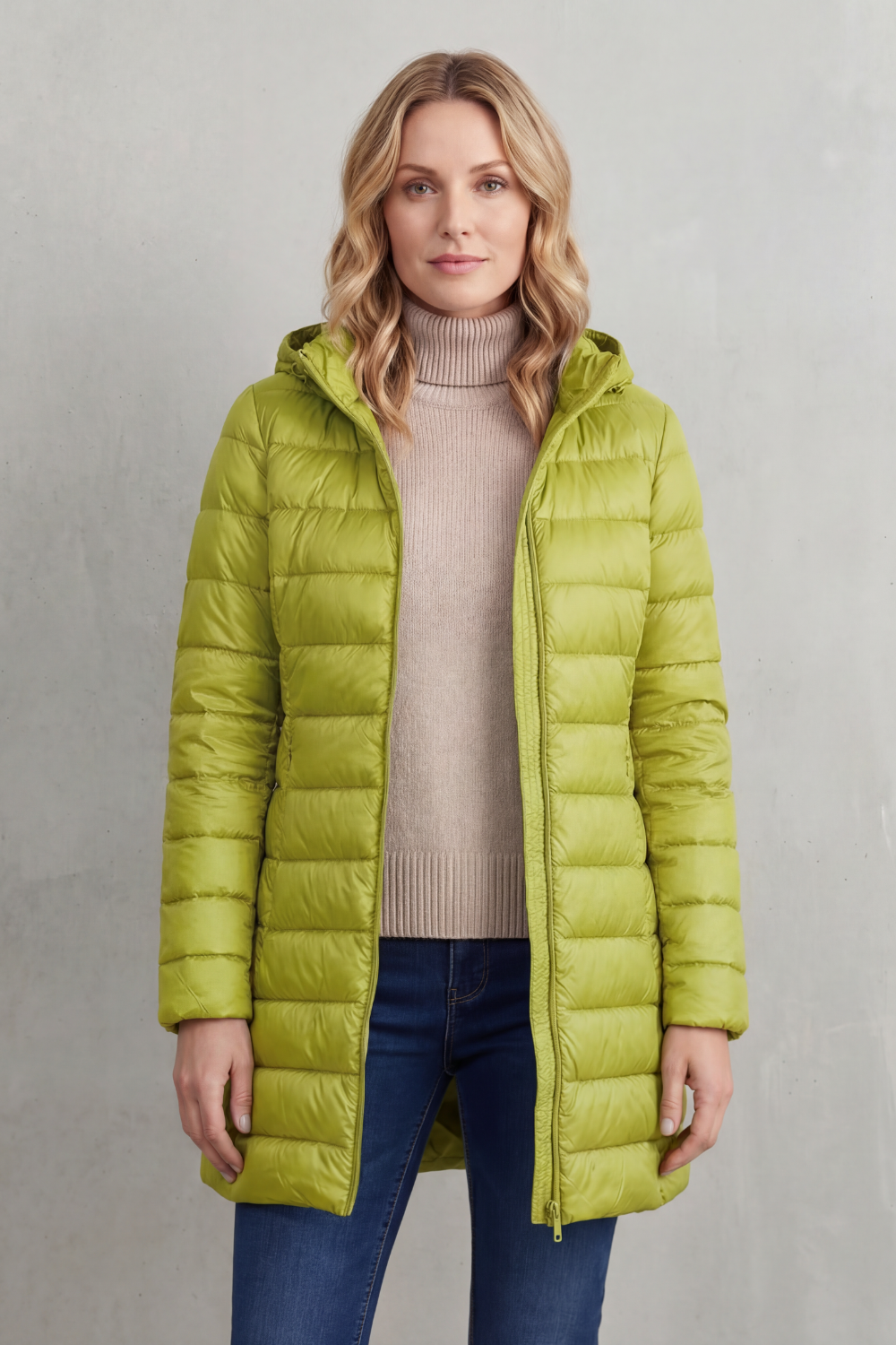 Women's Ultra-Lightweight Hooded Down Jacket – Cozy Warmth, Casual Wear