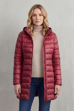 Women's Ultra-Lightweight Hooded Down Jacket – Cozy Warmth, Casual Wear