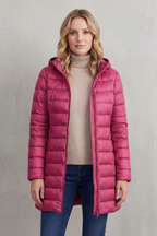 Women's Ultra-Lightweight Hooded Down Jacket – Cozy Warmth, Casual Wear