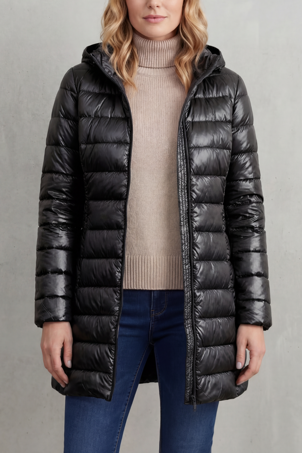 Women's Ultra-Lightweight Hooded Down Jacket – Cozy Warmth, Casual Wear