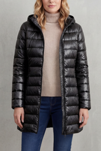 Women's Ultra-Lightweight Hooded Down Jacket – Cozy Warmth, Casual Wear
