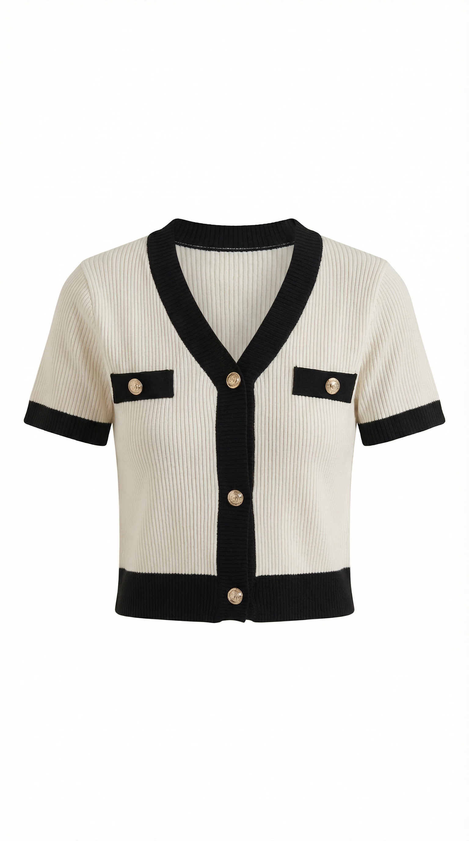 Short-Sleeve Nerina Top in Soft Cotton - Casual Everyday Wear for Women