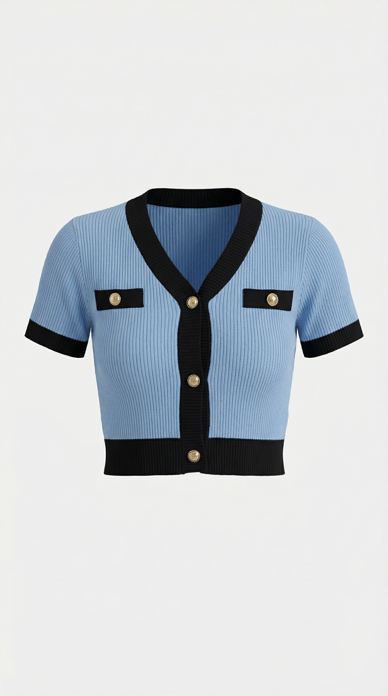 Short-Sleeve Nerina Top in Soft Cotton - Casual Everyday Wear for Women