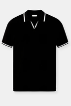 Slim Fit Men's Polo Shirt with Contrast Trim for Casual Wear