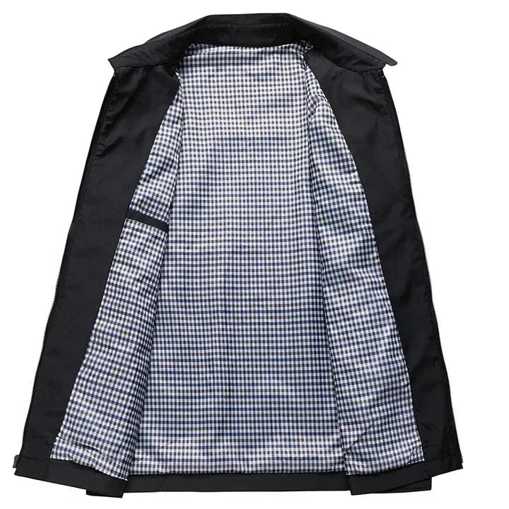 Spring Jacket for Men - Lightweight, Water-Resistant, Casual Outerwear