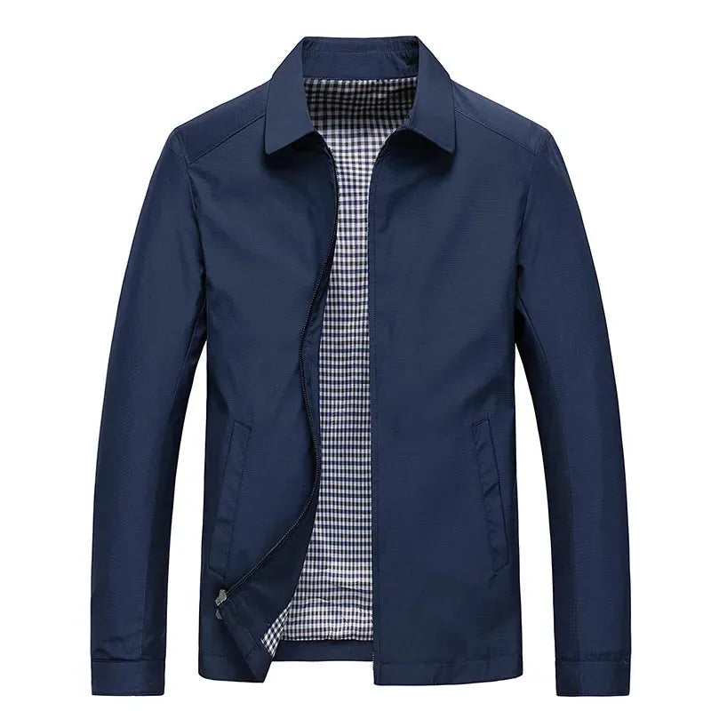 Spring Jacket for Men - Lightweight, Water-Resistant, Casual Outerwear