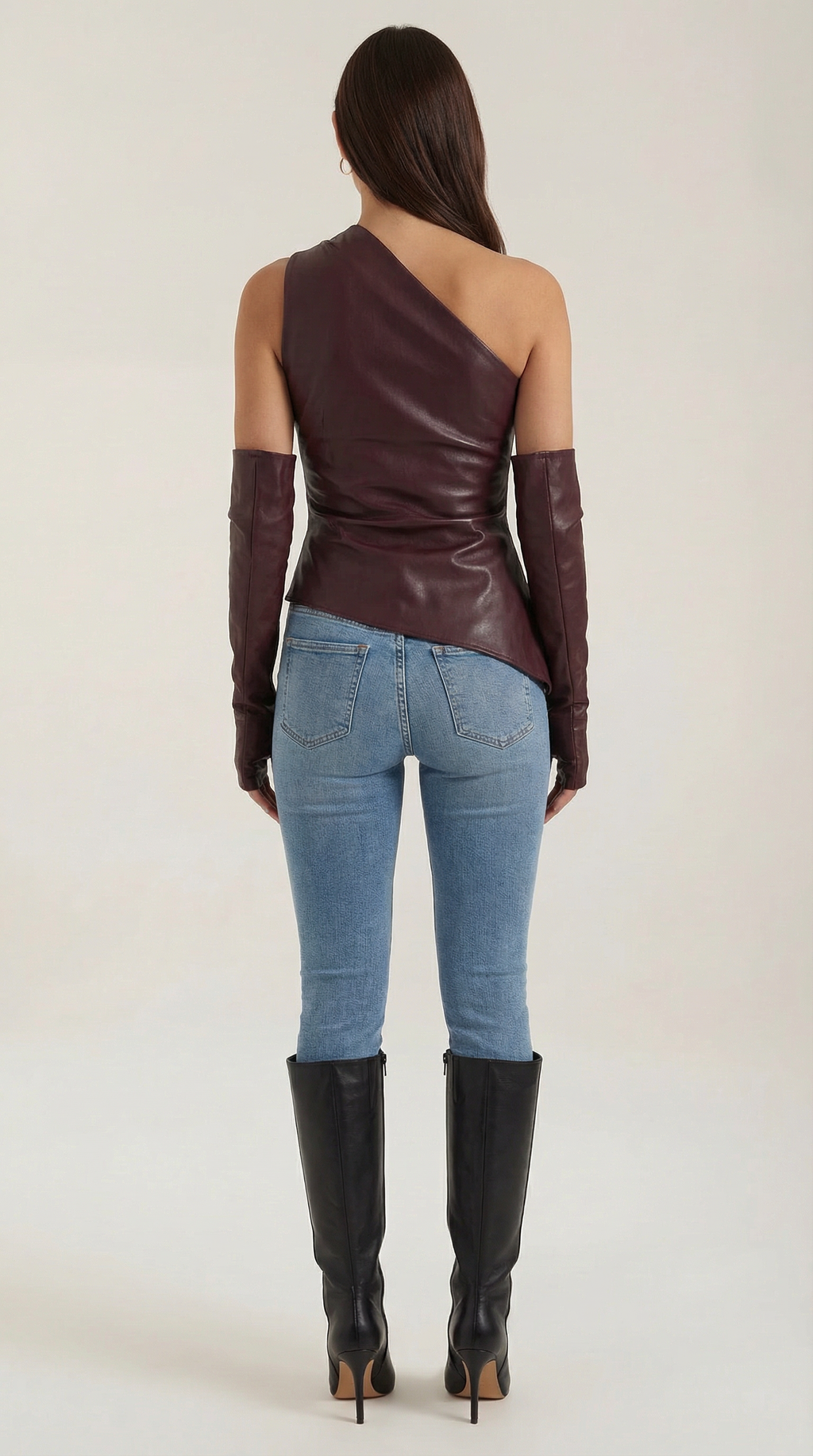 Strapless Women's Top - Lightweight Cotton Blend - Casual Summer Wear - Versatile Solid Color Design