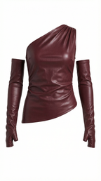 Strapless Women's Top - Lightweight Cotton Blend - Casual Summer Wear - Versatile Solid Color Design