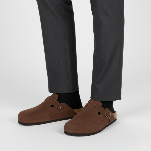 Suede Clogs for Women | Comfortable Slip-On Design | Casual Footwear for Everyday Wear