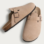 Suede Clogs for Women | Comfortable Slip-On Design | Casual Footwear for Everyday Wear