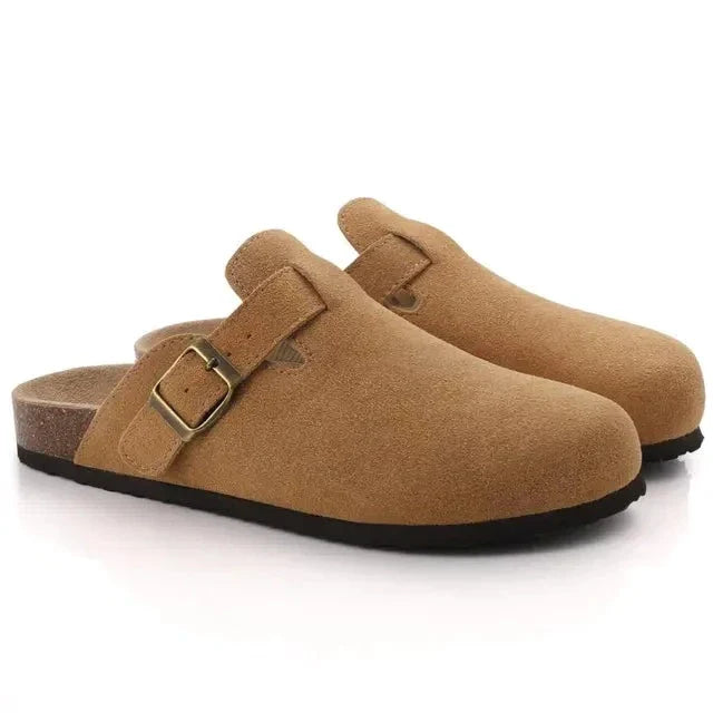 Suede Clogs for Women | Comfortable Slip-On Design | Casual Footwear for Everyday Wear