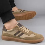 Suede Henley Trainers for Casual Wear - Comfortable Lace-Up Sneakers