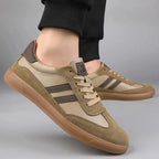 Suede Henley Trainers for Casual Wear - Comfortable Lace-Up Sneakers