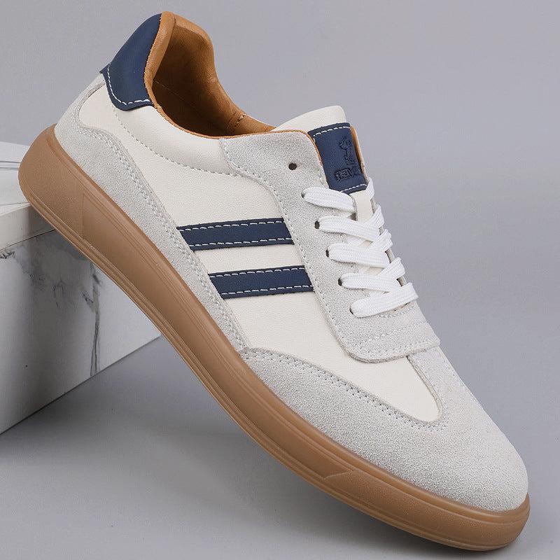 Suede Henley Trainers for Casual Wear - Comfortable Lace-Up Sneakers