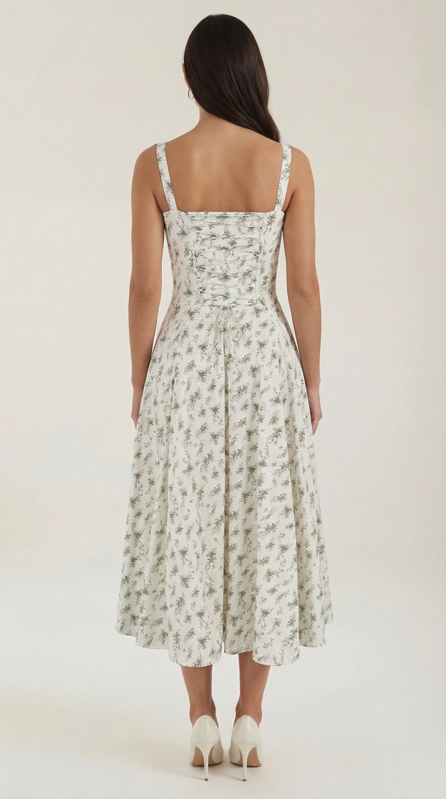 Summer Midi Dress for Women - Lightweight Cotton, Casual Style, Perfect for Outdoor Events and Everyday Wear