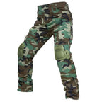 Tactical Cargo Trousers for Outdoor Activities - Durable Fabric, Multi-Pocket Design