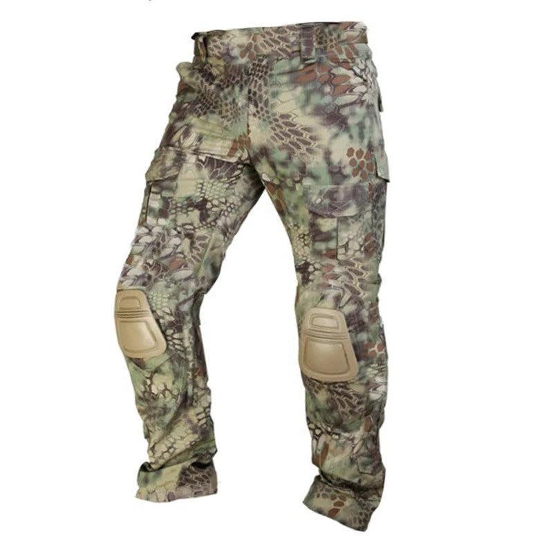 Tactical Cargo Trousers for Outdoor Activities - Durable Fabric, Multi-Pocket Design