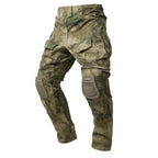 Tactical Cargo Trousers for Outdoor Activities - Durable Fabric, Multi-Pocket Design