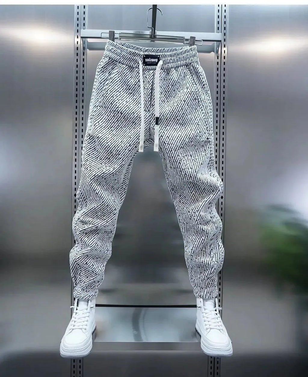 Tapered Jogger Pants for Men - Comfortable Cotton Blend - Casual Wear