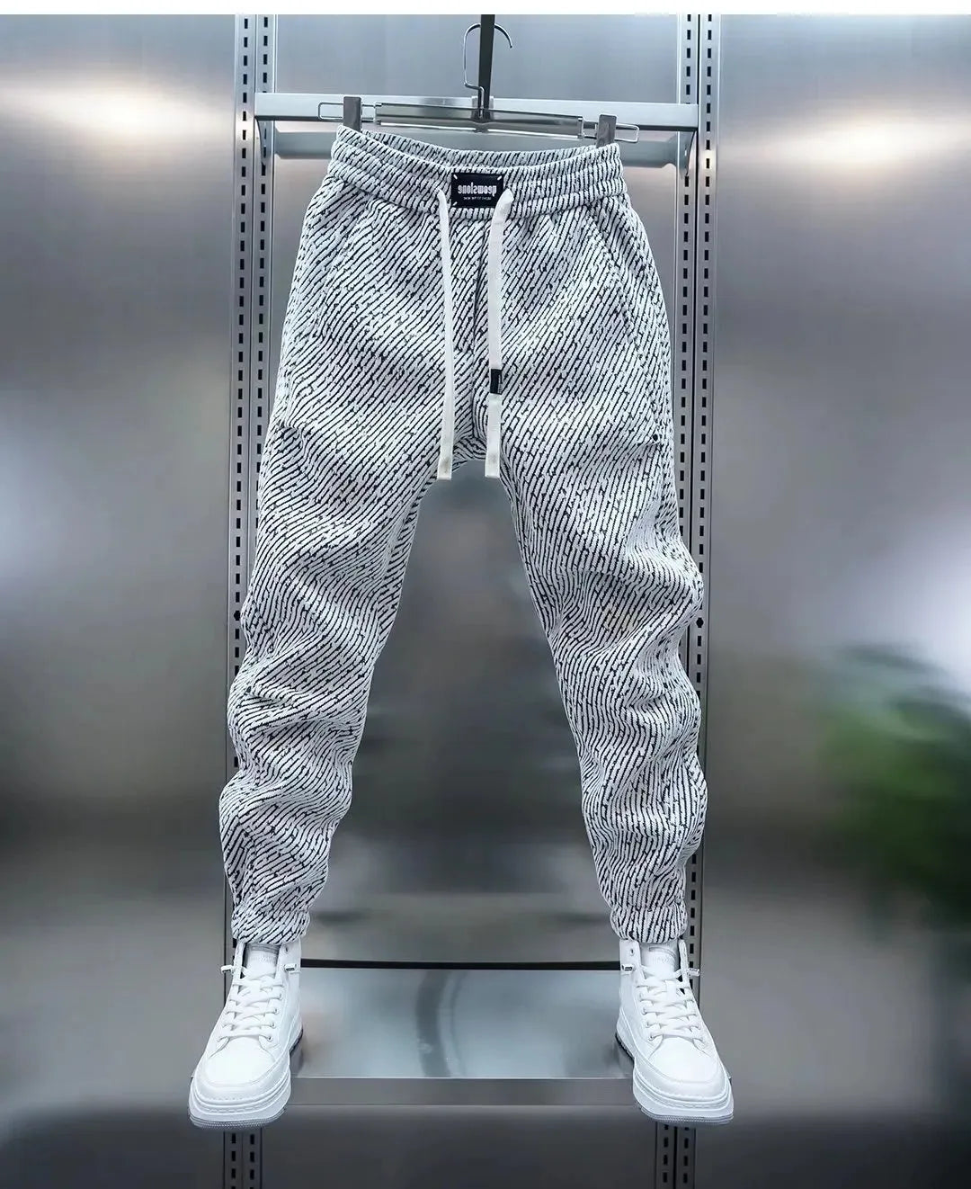 Tapered Jogger Pants for Men - Comfortable Cotton Blend - Casual Wear