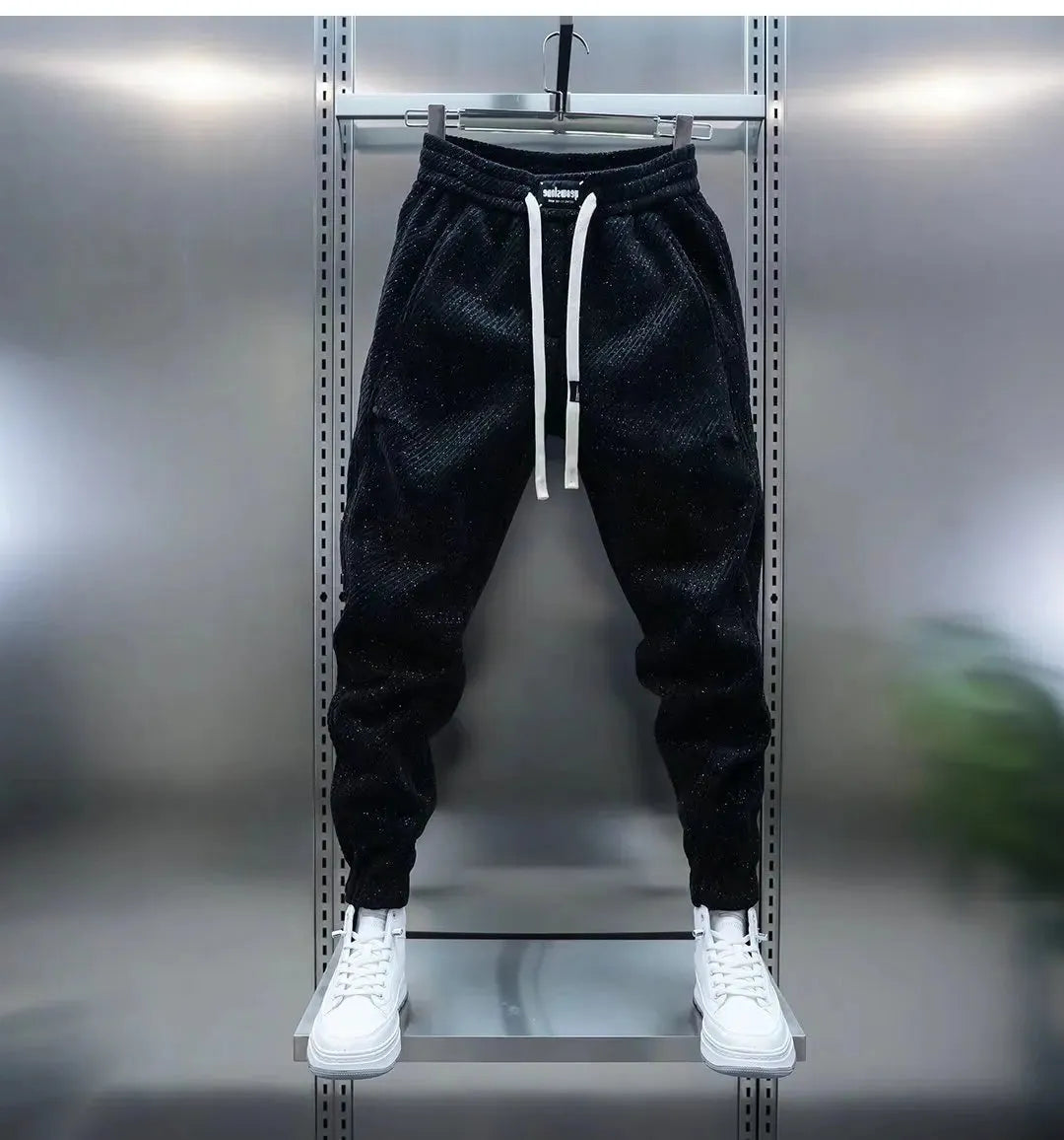 Tapered Jogger Pants for Men - Comfortable Cotton Blend - Casual Wear