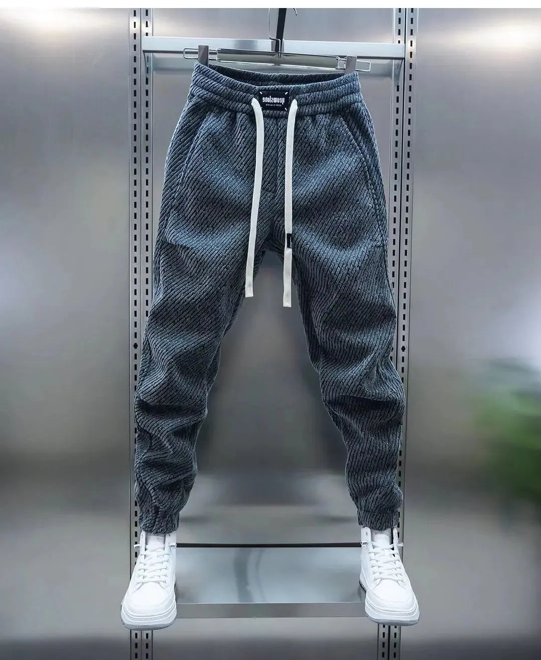 Tapered Jogger Pants for Men - Comfortable Cotton Blend - Casual Wear