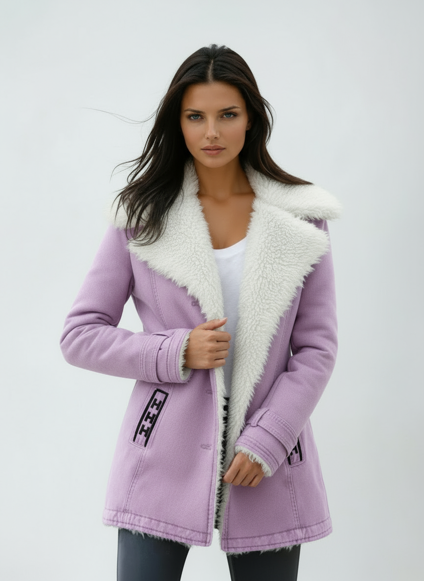 Wool Blend Winter Coat – Casual Wear, Cold Weather