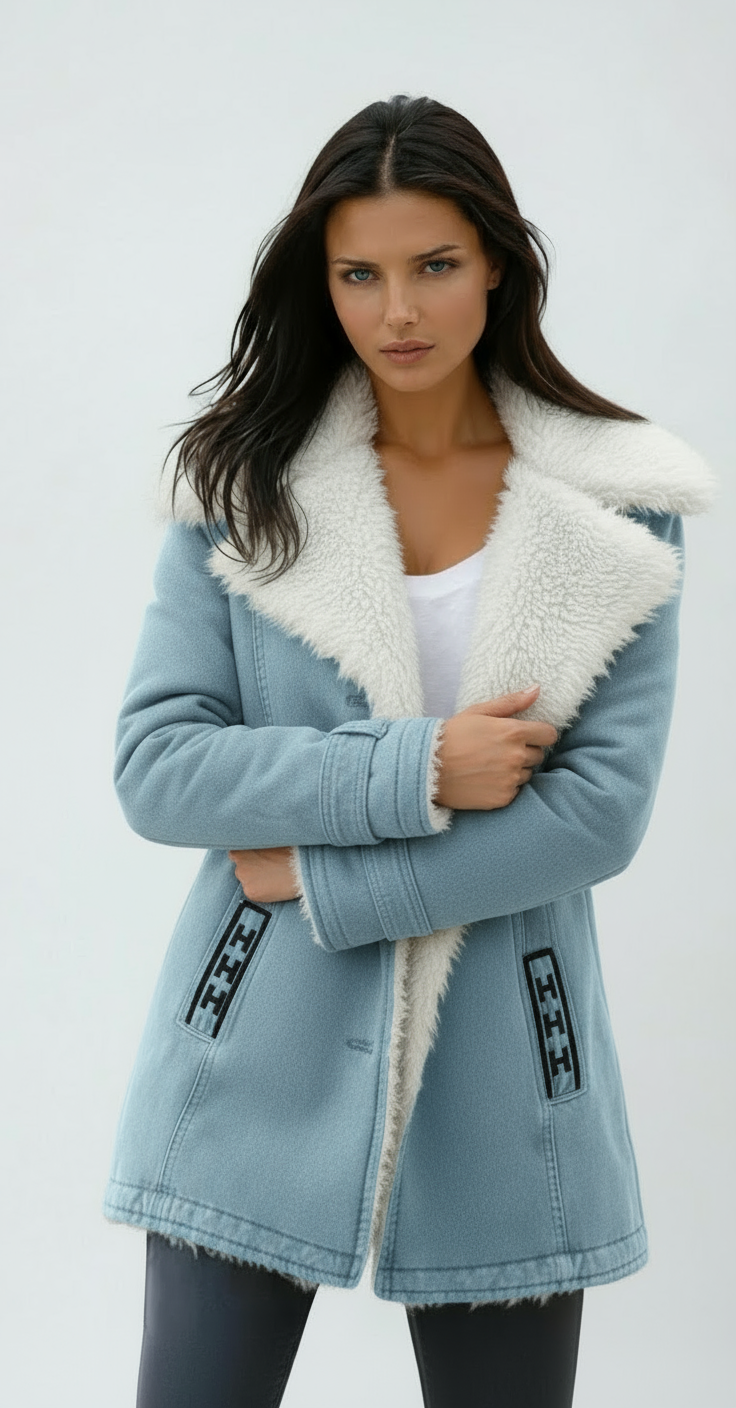 Wool Blend Winter Coat – Casual Wear, Cold Weather
