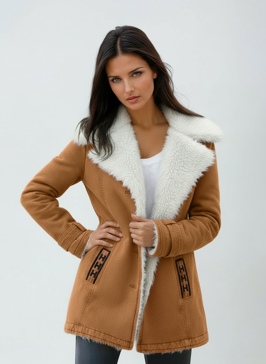 Wool Blend Winter Coat – Casual Wear, Cold Weather