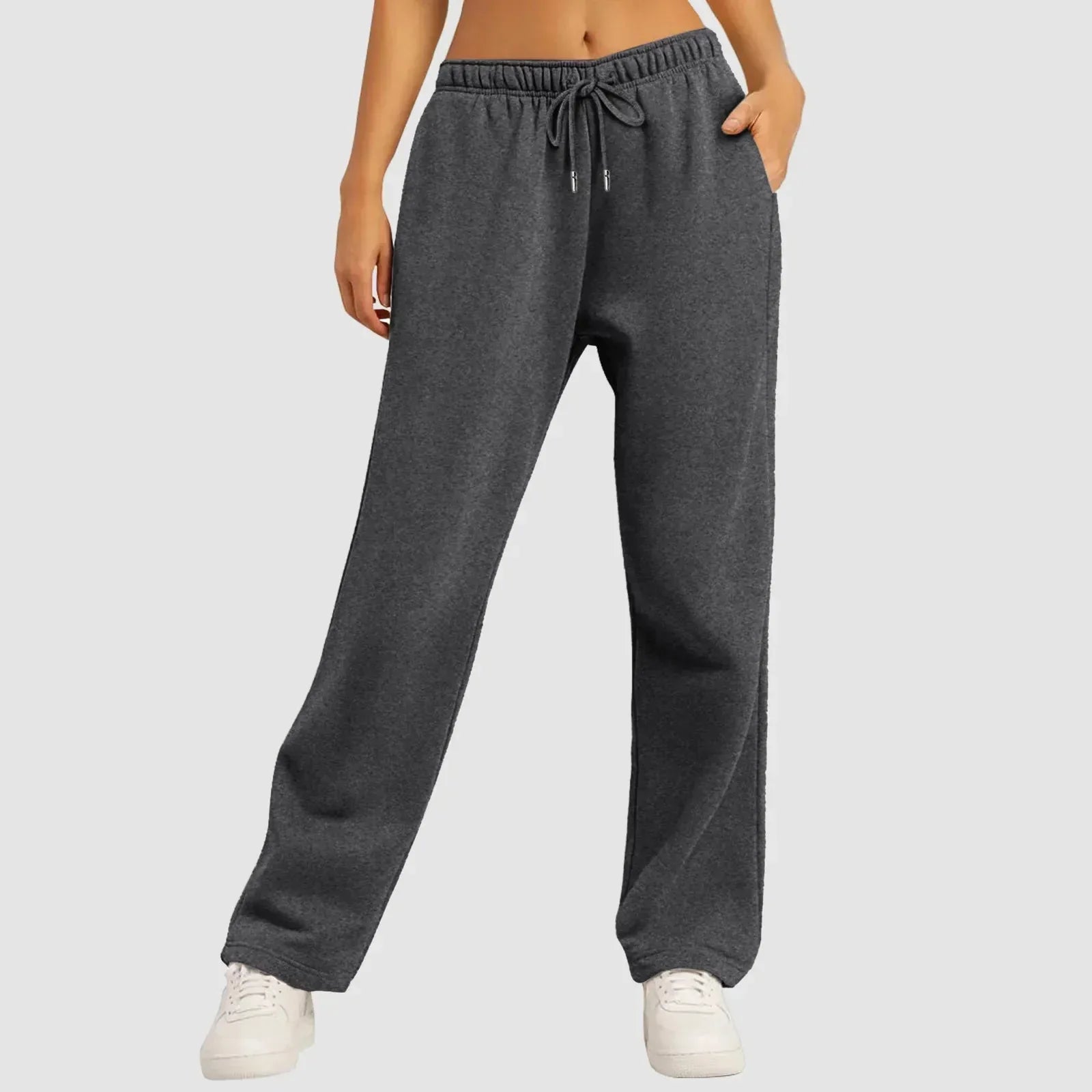 Wide Leg Joggers for Women | Soft Cotton Blend | Casual Everyday Wear