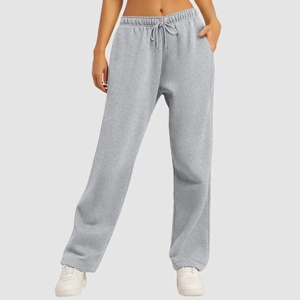 Wide Leg Joggers for Women | Soft Cotton Blend | Casual Everyday Wear