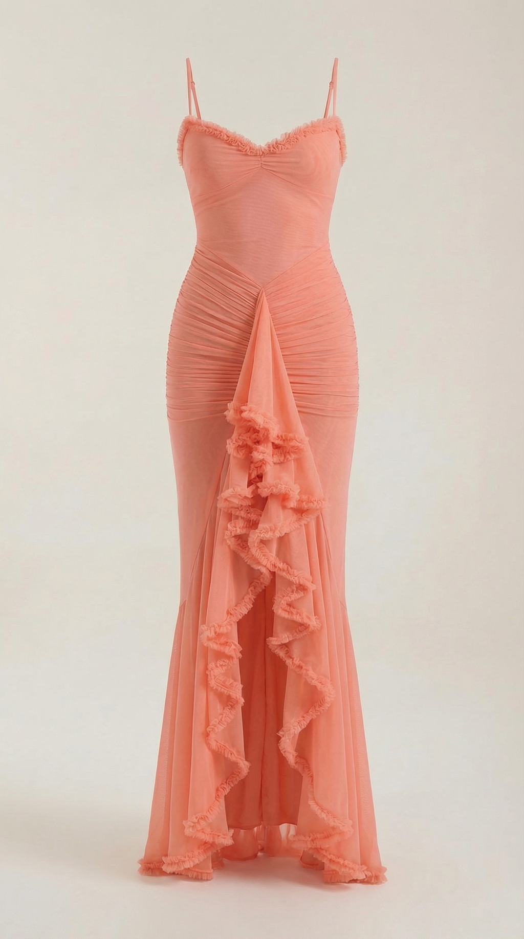 Wisteria Floral Maxi Dress in Lightweight Fabric for Casual or Formal Wear - Perfect for Summer Events and Gatherings