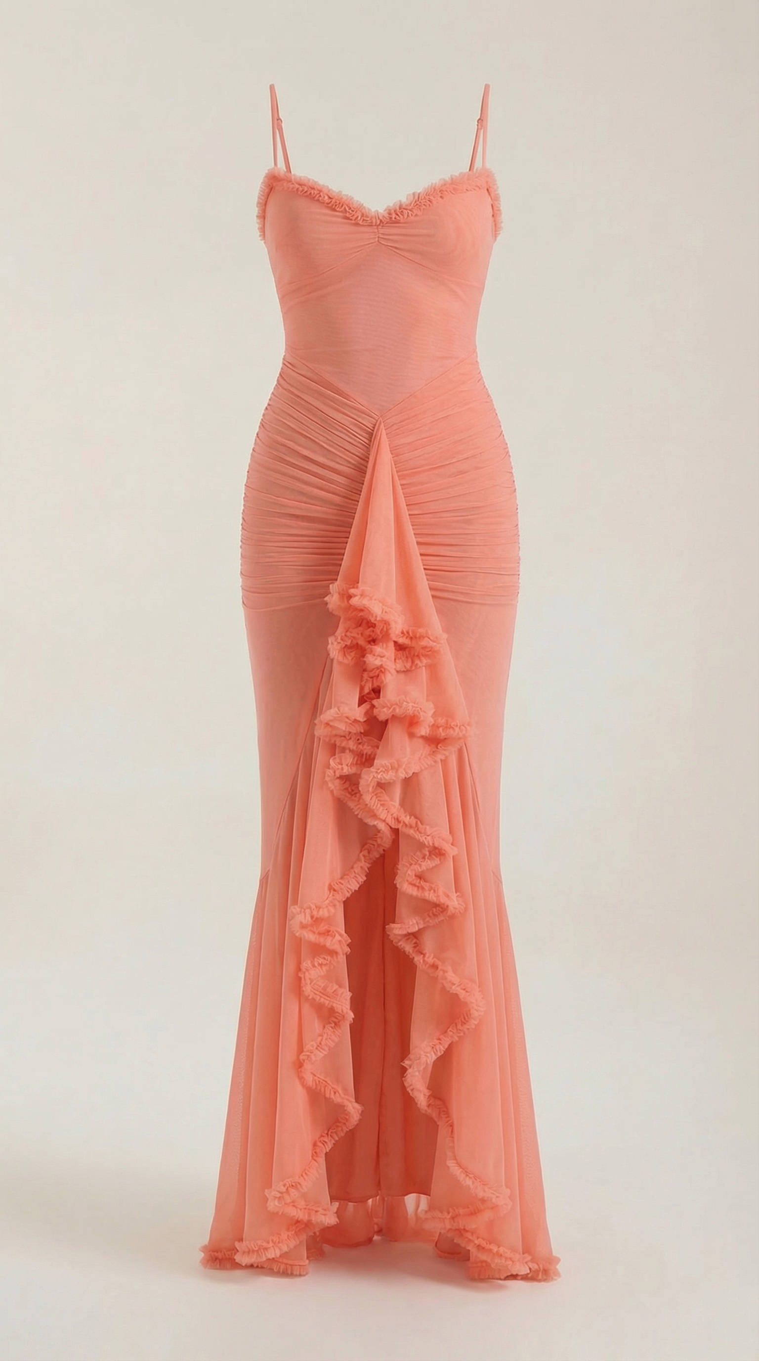 Wisteria Floral Maxi Dress in Lightweight Fabric for Casual or Formal Wear - Perfect for Summer Events and Gatherings