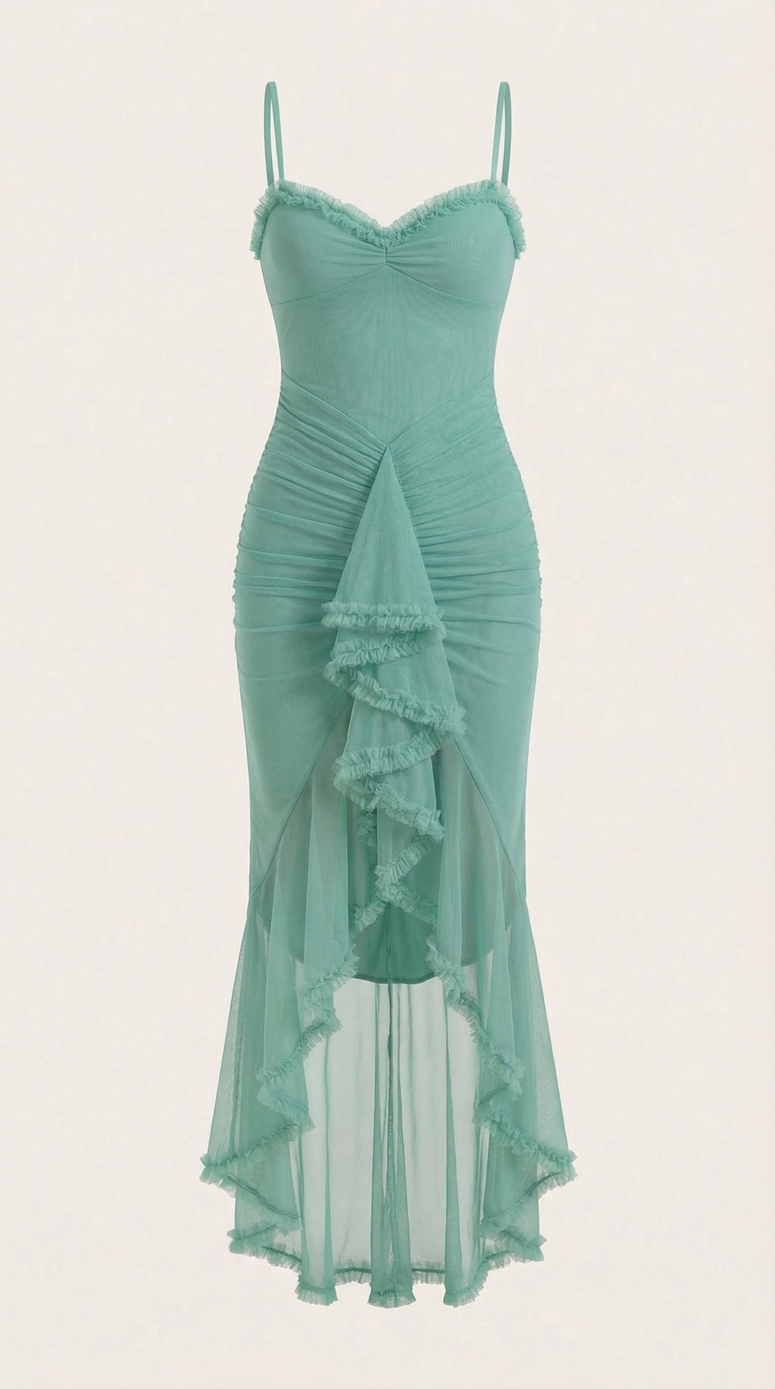 Wisteria Floral Maxi Dress in Lightweight Fabric for Casual or Formal Wear - Perfect for Summer Events and Gatherings