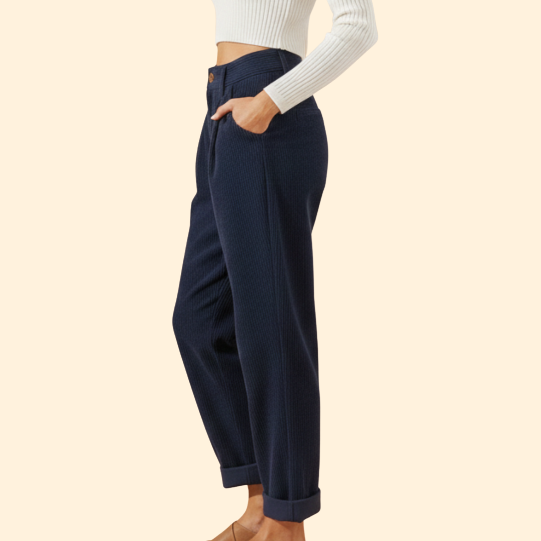 Women’s Corduroy Trousers – Casual Wear, Everyday Style