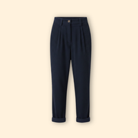 Women's Wide-Leg Corduroy Trousers